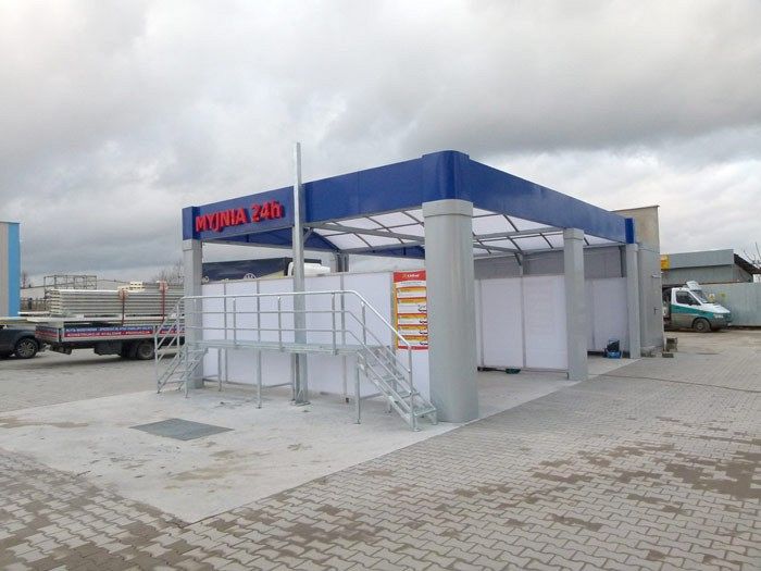 Obiekty sportowe, stacje, myjnie